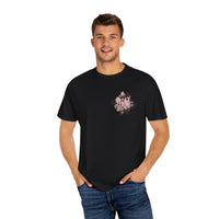 Thumbnail for Beautifully Broken 2 - Sided Floral Jelly Fan Tee - Sunlit Funlit | Graphic Tees for Country Concert Addicts