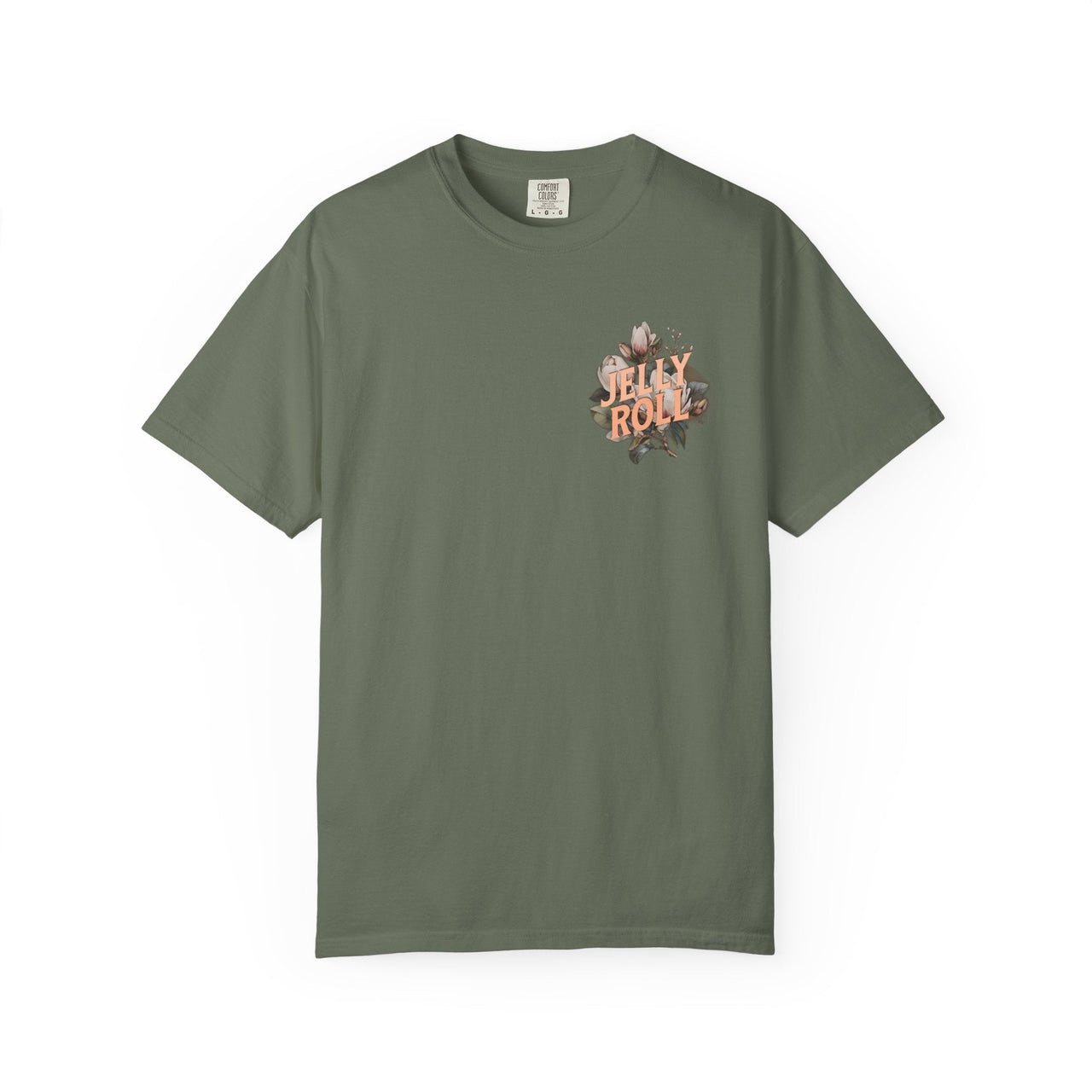 Beautifully Broken 2 - Sided Floral Jelly Fan Tee - Sunlit Funlit | Graphic Tees for Country Concert Addicts