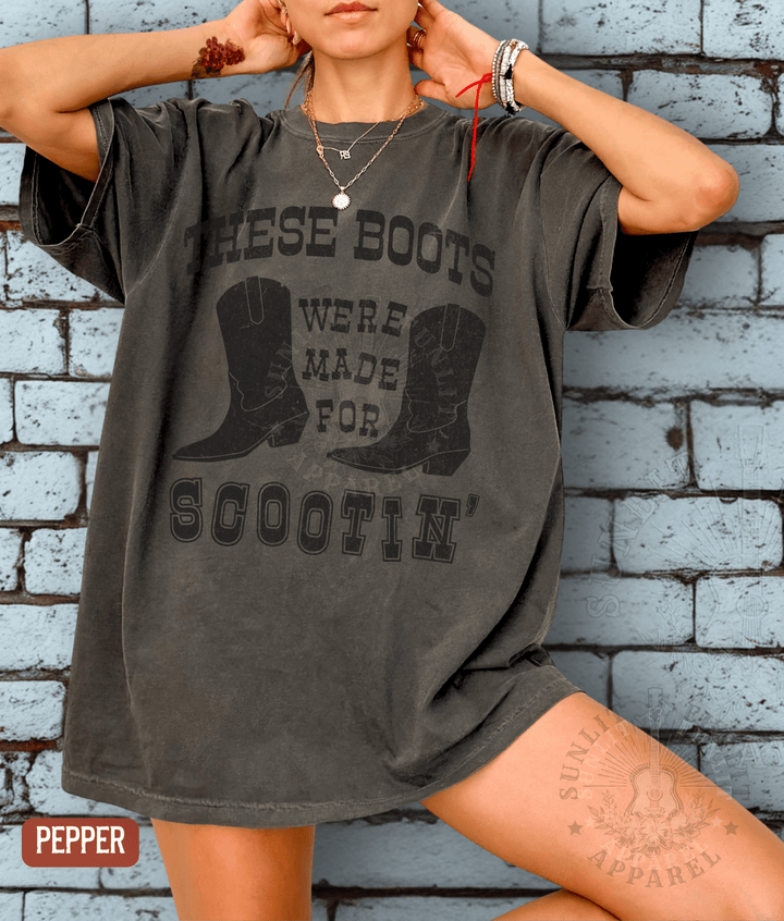 Boot Scootin' Country Concert Tee - Sunlit Funlit | Graphic Tees for Country Concert Addicts