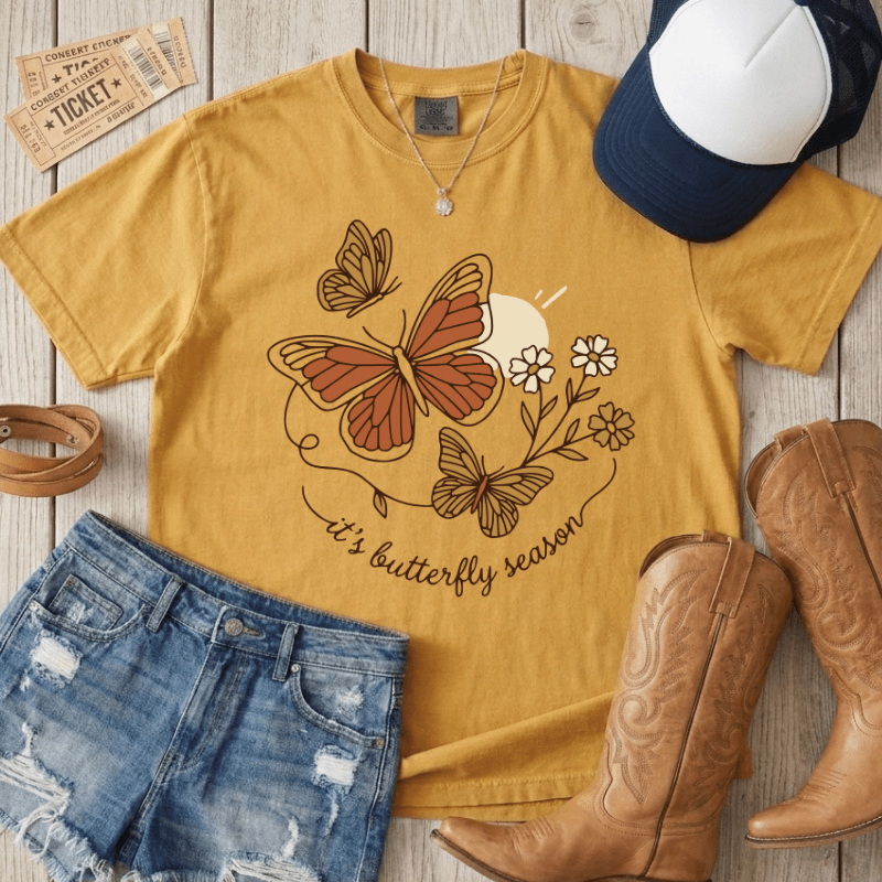 Butterfly Season Tee