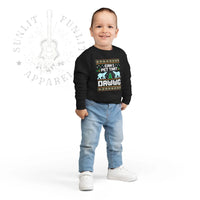 Thumbnail for Can I Pet That Dawwg Toddler Christmas Meme Sweater - Sunlit Funlit Country Music Tees