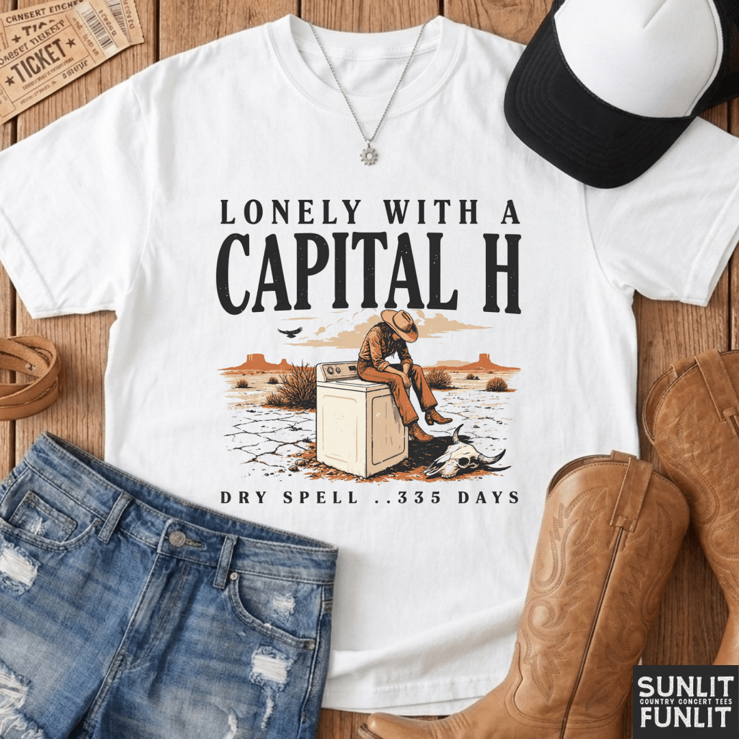Capital H Dry Spell Tee