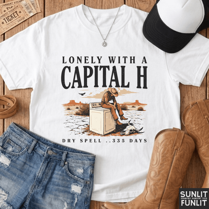 Capital H Dry Spell Tee
