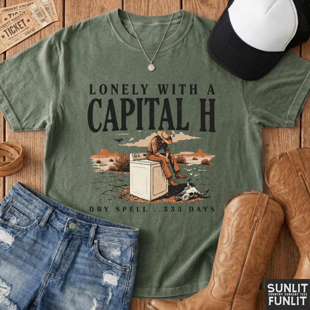 Capital H Dry Spell Tee