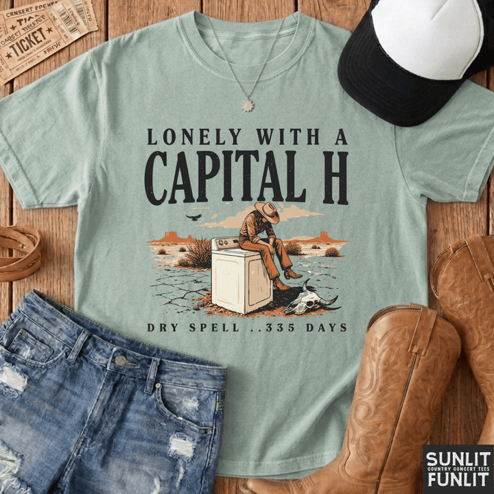 Capital H Dry Spell Tee