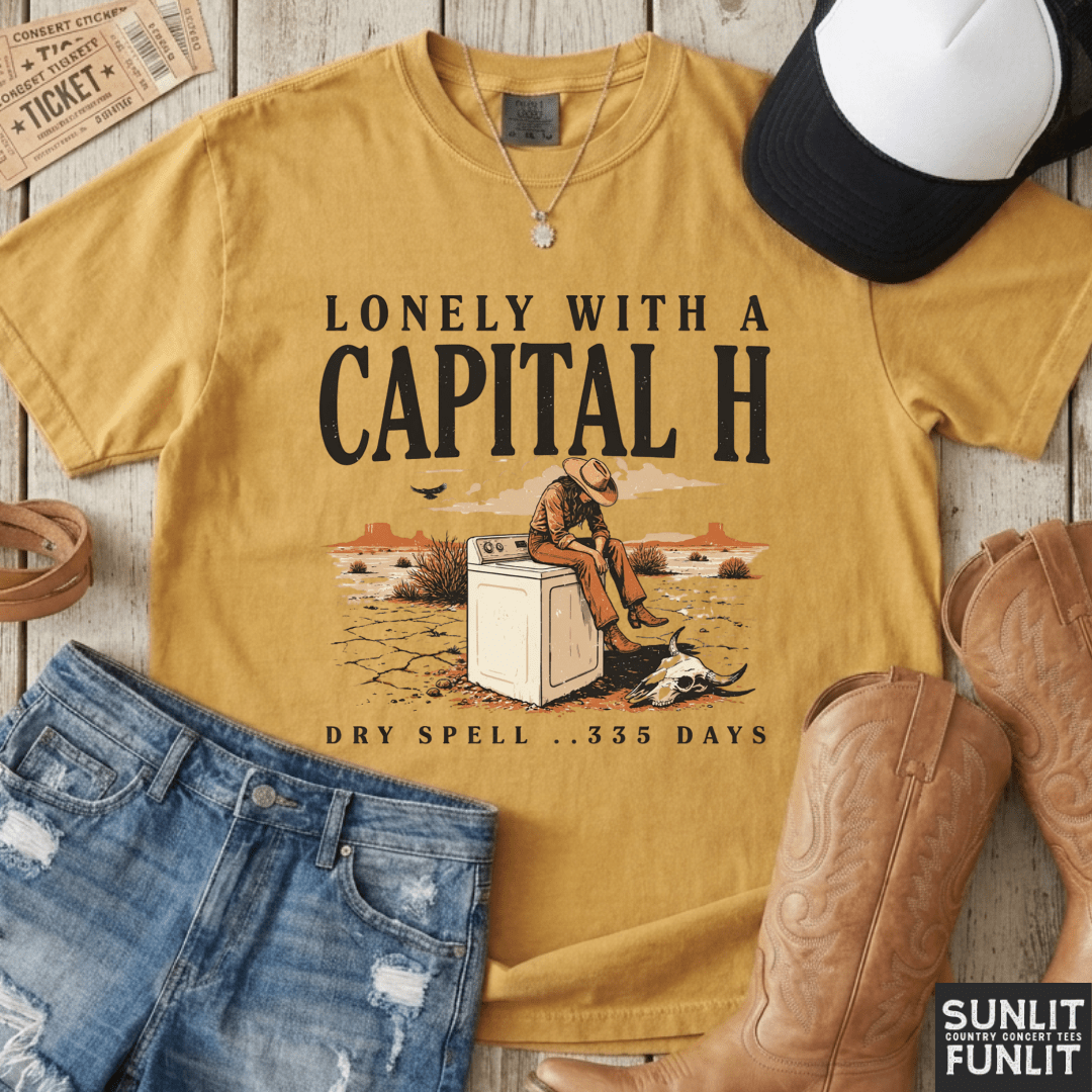 Capital H Dry Spell Tee
