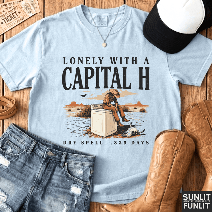 Capital H Dry Spell Tee