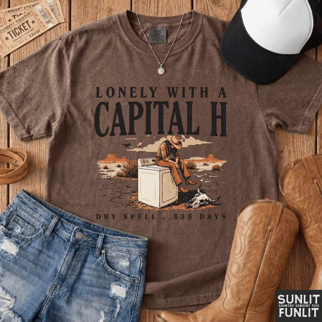 Capital H Dry Spell Tee
