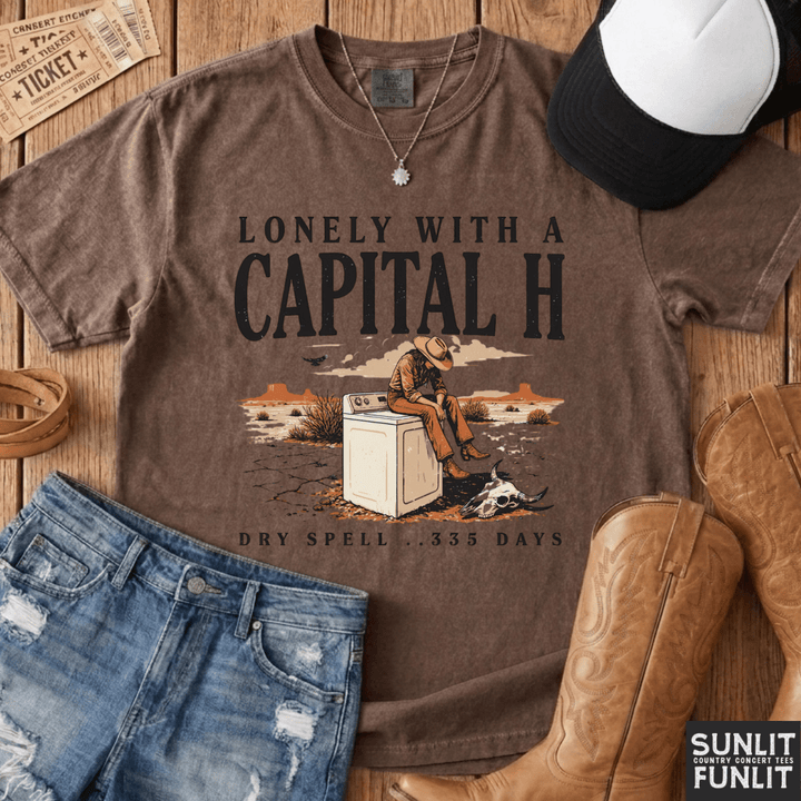 Capital H Dry Spell Tee