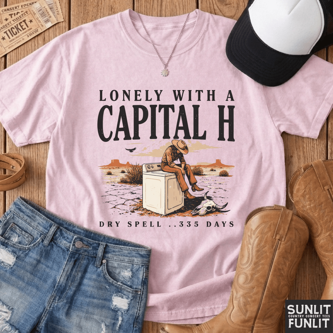 Capital H Dry Spell Tee