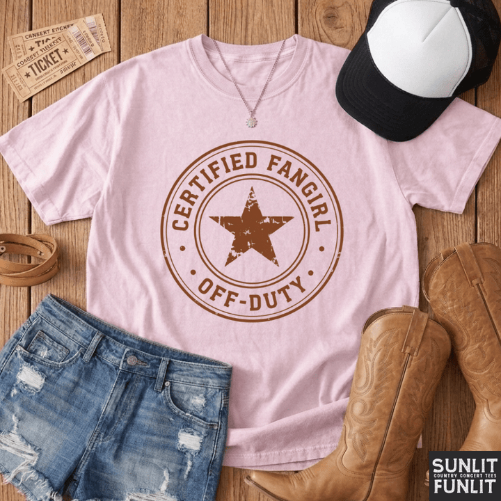 Certified Fangirl - Off Duty Tee