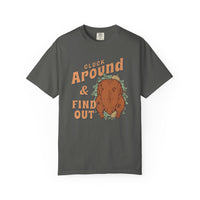 Thumbnail for Cluck Around Thanksgiving Comfort Colors - Sunlit Funlit | Graphic Tees for Country Concerts