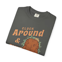 Thumbnail for Cluck Around Thanksgiving Comfort Colors - Sunlit Funlit | Graphic Tees for Country Concerts