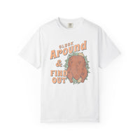 Thumbnail for Cluck Around Thanksgiving Comfort Colors - Sunlit Funlit | Graphic Tees for Country Concerts
