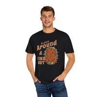 Thumbnail for Cluck Around Thanksgiving Comfort Colors - Sunlit Funlit | Graphic Tees for Country Concerts