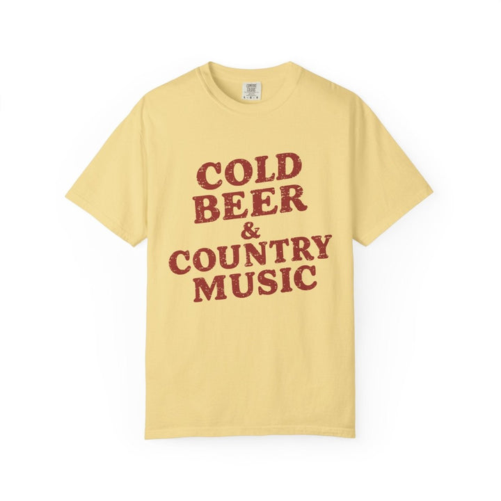 Cold Beer & Country Music T-Shirt