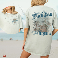 Thumbnail for Country Star Beach Bar Retro Graphic Tee 
