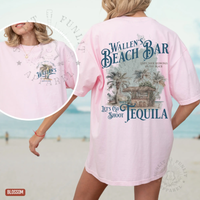 Thumbnail for Country Star Beach Bar Retro Graphic Tee 