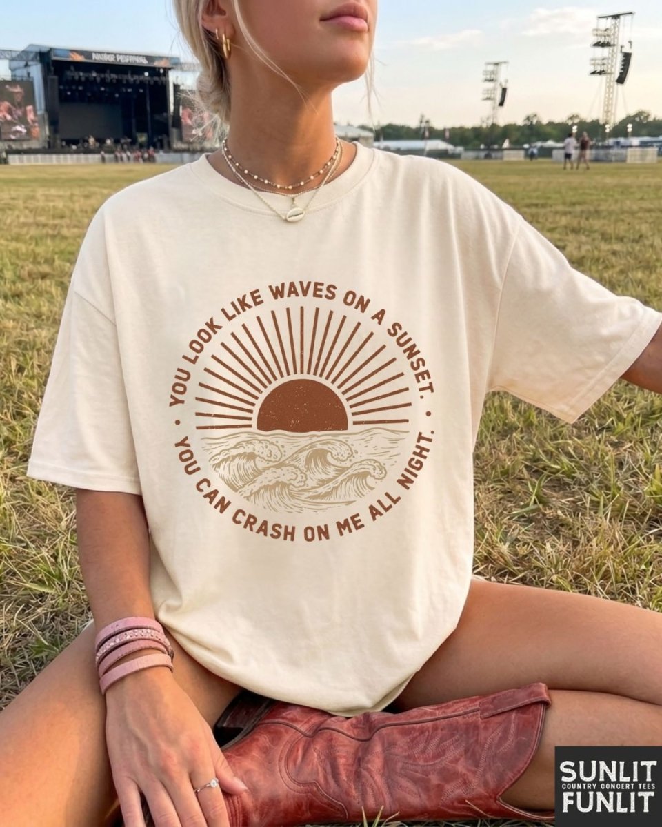 Crash on Me All Night Tee