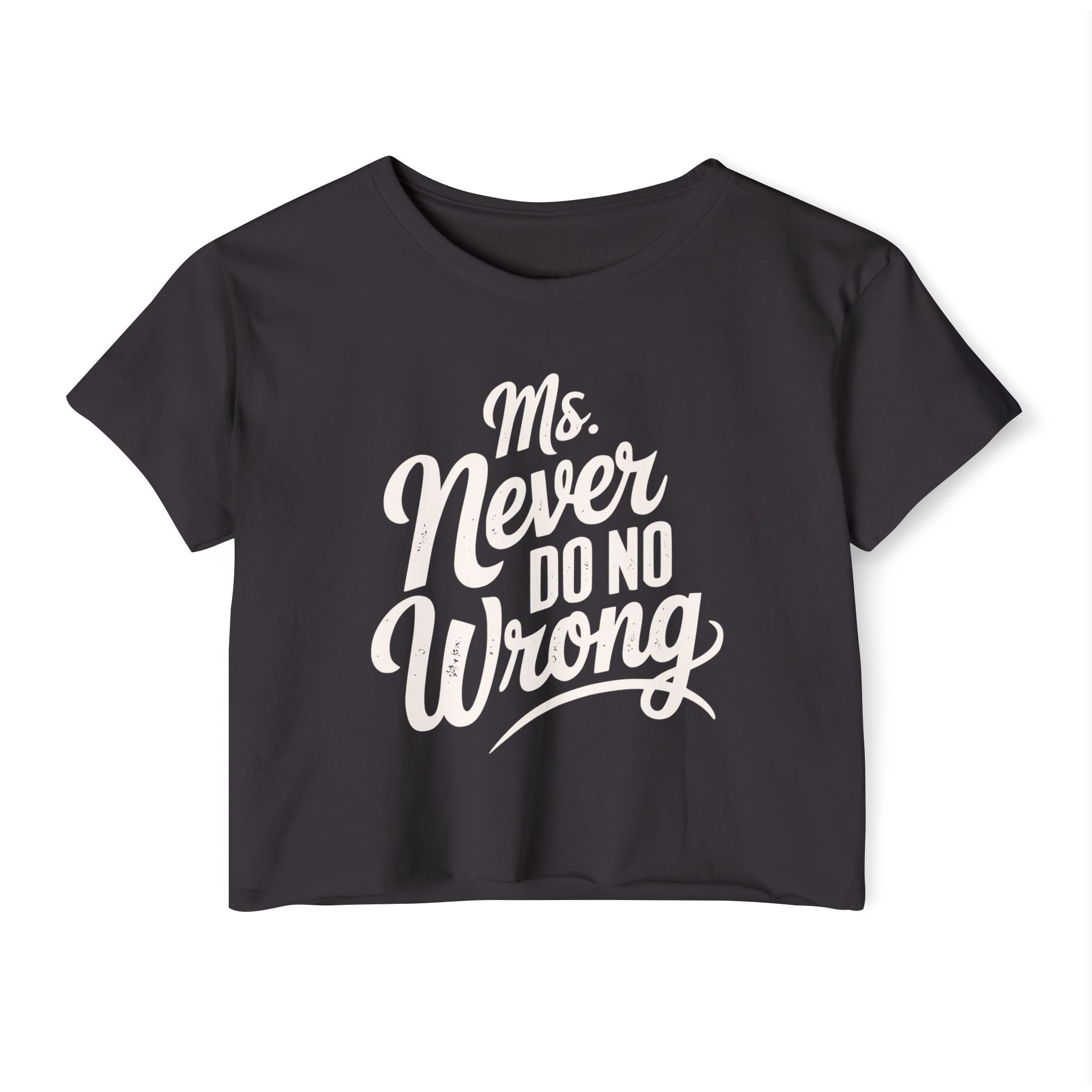 Crop Top Never Do No Wrong Shirt, Boho Vibes Tee, Music Festival Clothing, Summer Concert Attire, Women's Casual Outfit - Sunlit Funlit | Graphic Tees for Country Concert Addicts
