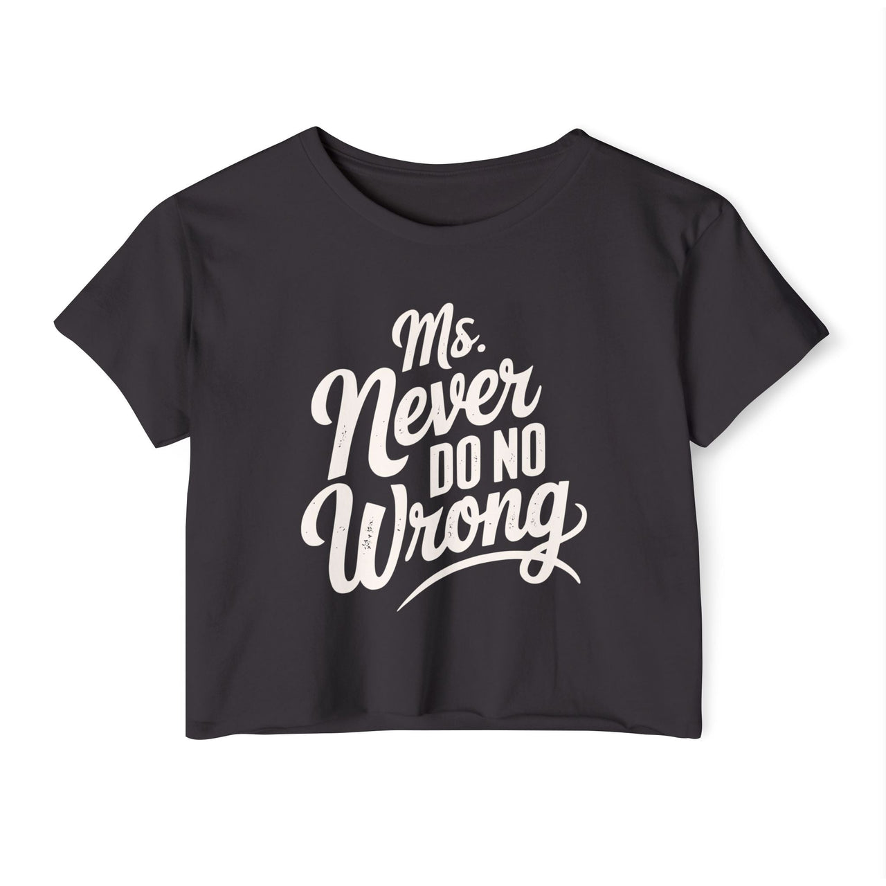 Crop Top Never Do No Wrong Shirt, Boho Vibes Tee, Music Festival Clothing, Summer Concert Attire, Women's Casual Outfit - Sunlit Funlit | Graphic Tees for Country Concert Addicts