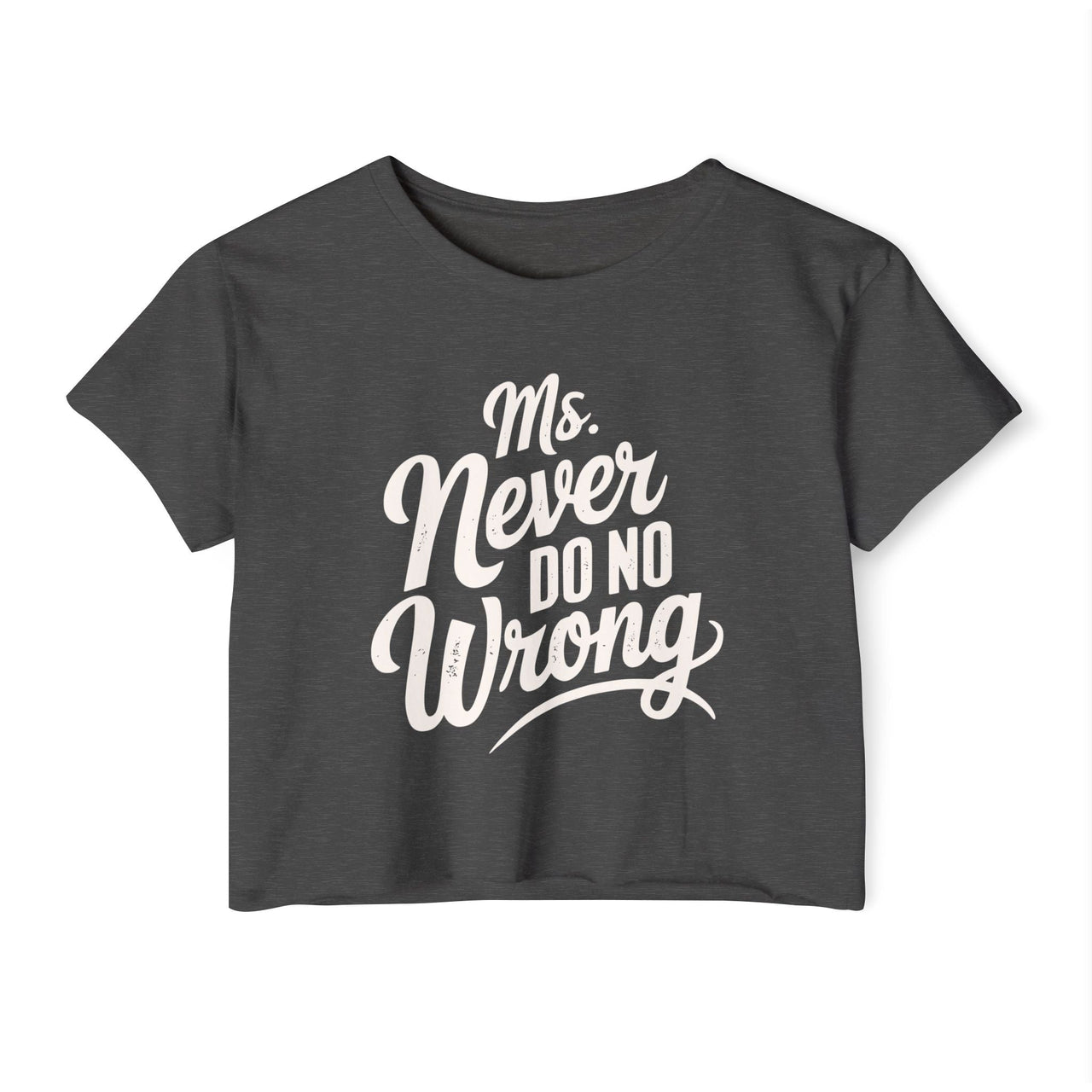 Crop Top Never Do No Wrong Shirt, Boho Vibes Tee, Music Festival Clothing, Summer Concert Attire, Women's Casual Outfit - Sunlit Funlit | Graphic Tees for Country Concert Addicts