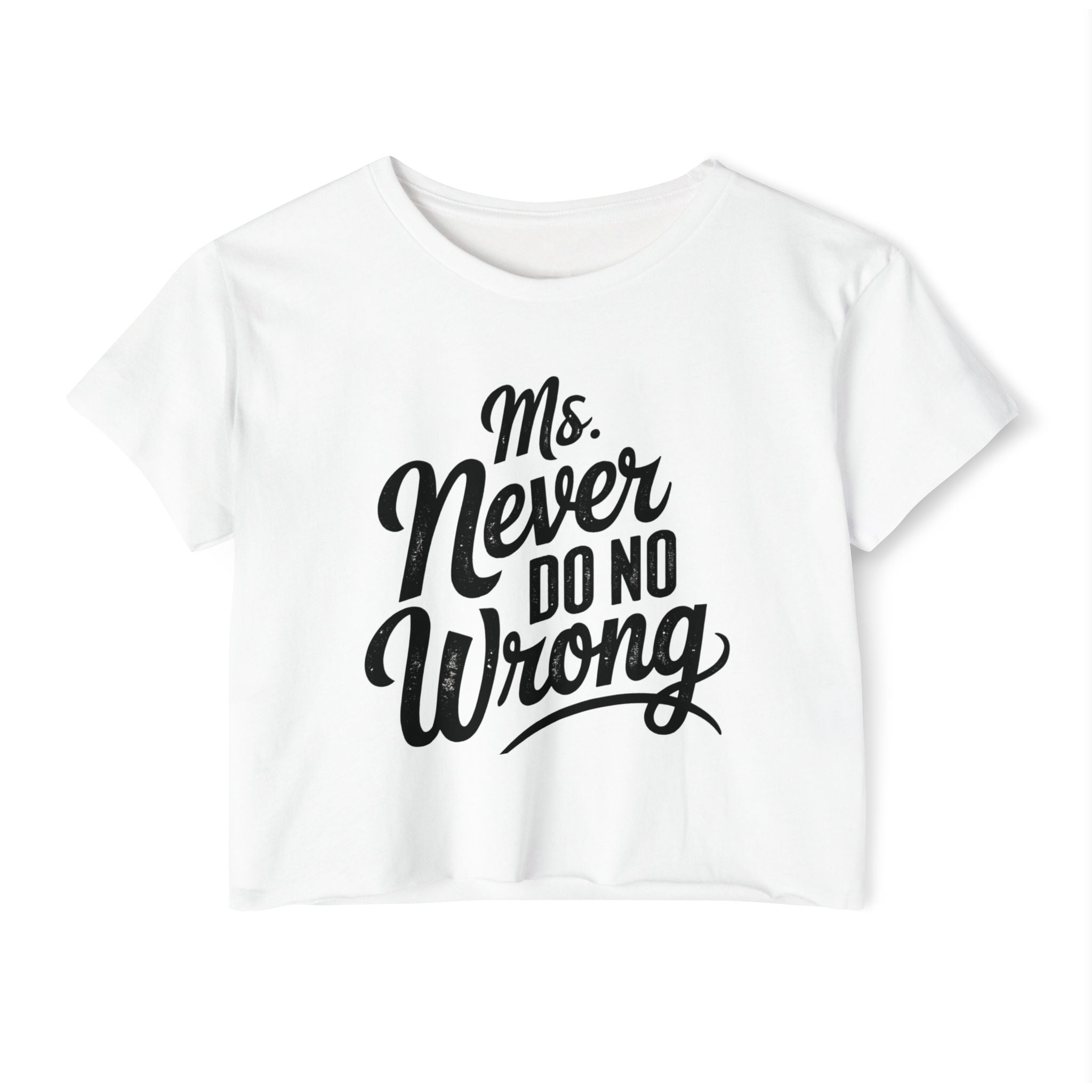 Crop Top Never Do No Wrong Shirt, Boho Vibes Tee, Music Festival Clothing, Summer Concert Attire, Women's Casual Outfit - Sunlit Funlit | Graphic Tees for Country Concert Addicts