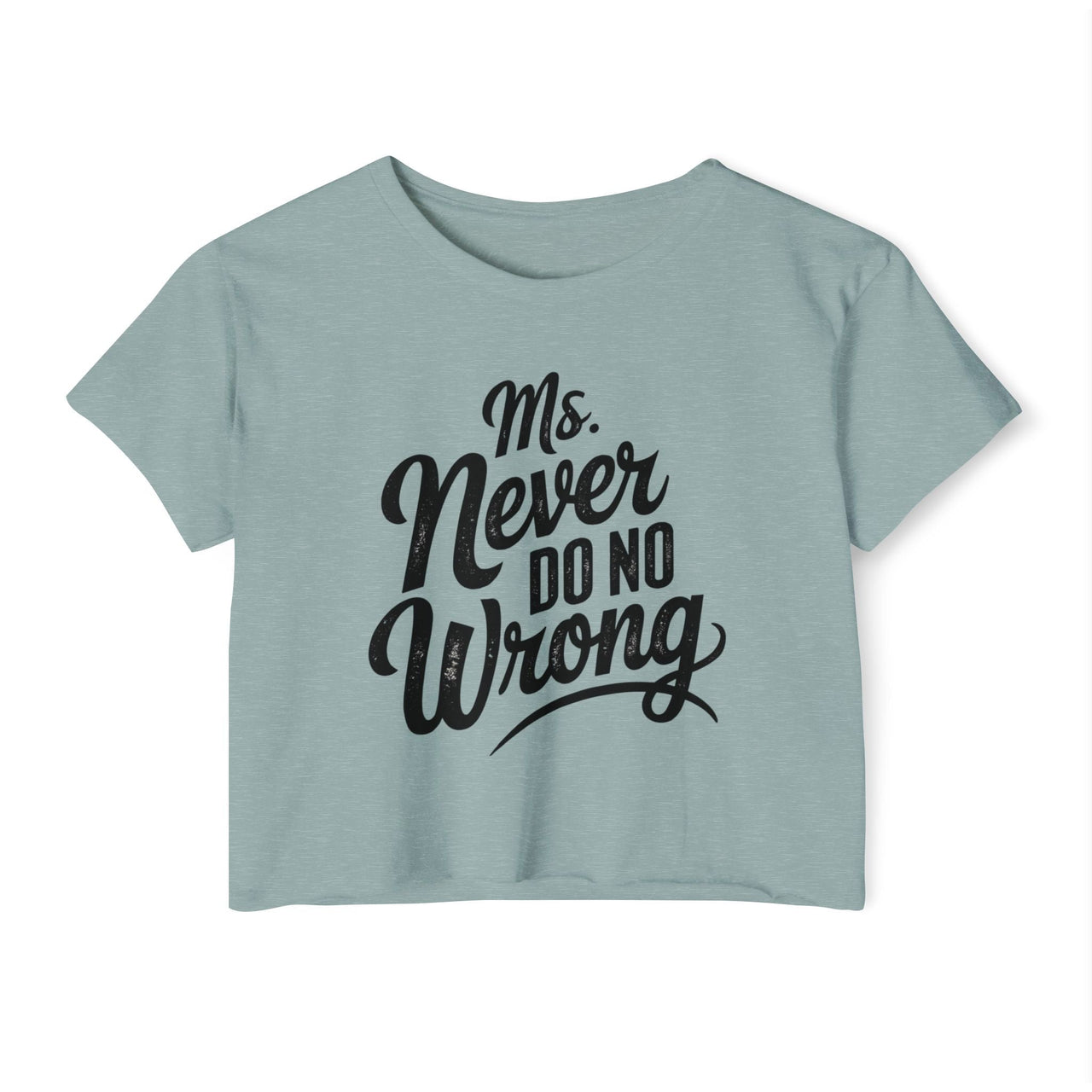 Crop Top Never Do No Wrong Shirt, Boho Vibes Tee, Music Festival Clothing, Summer Concert Attire, Women's Casual Outfit - Sunlit Funlit | Graphic Tees for Country Concert Addicts