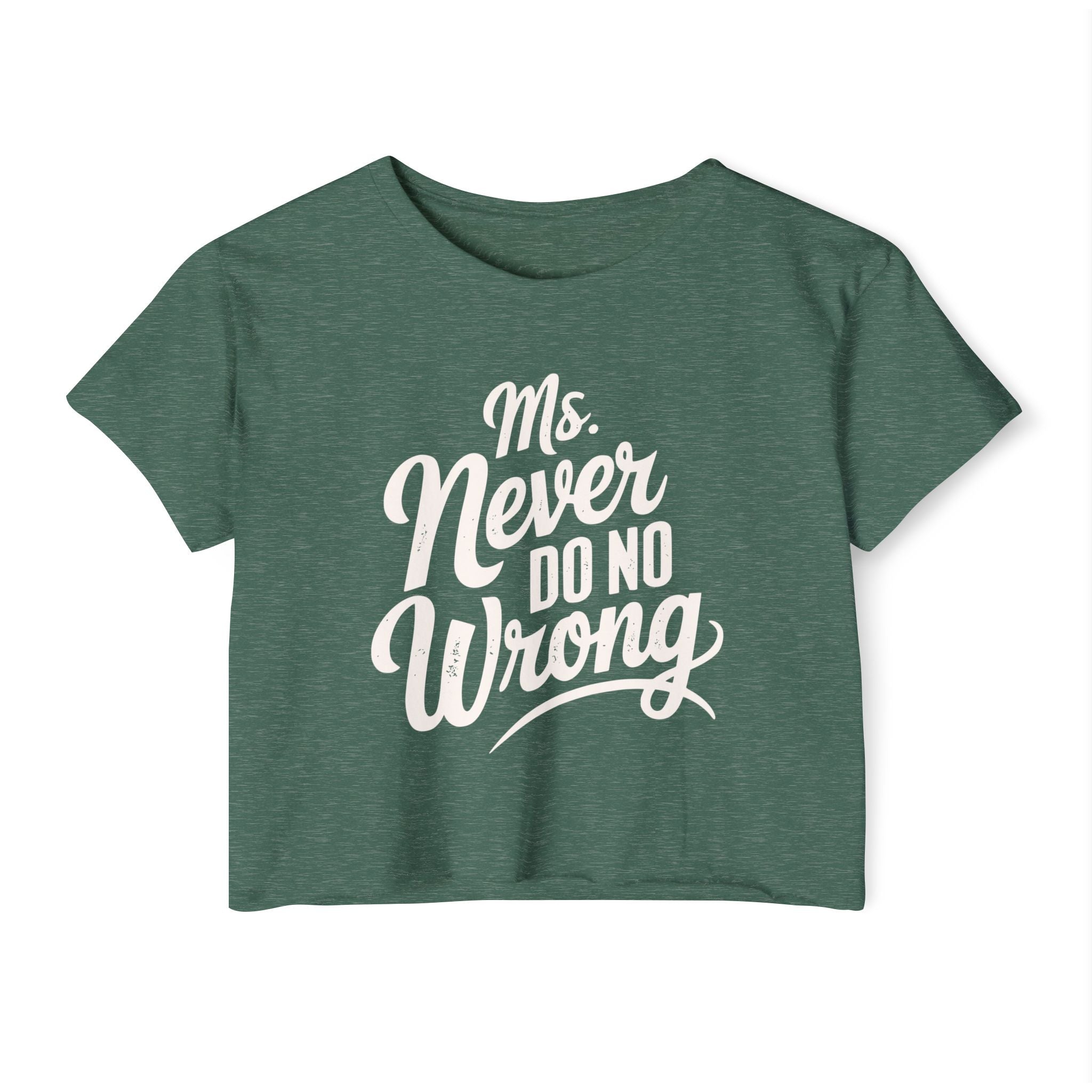 Crop Top Never Do No Wrong Shirt, Boho Vibes Tee, Music Festival Clothing, Summer Concert Attire, Women's Casual Outfit - Sunlit Funlit | Graphic Tees for Country Concert Addicts