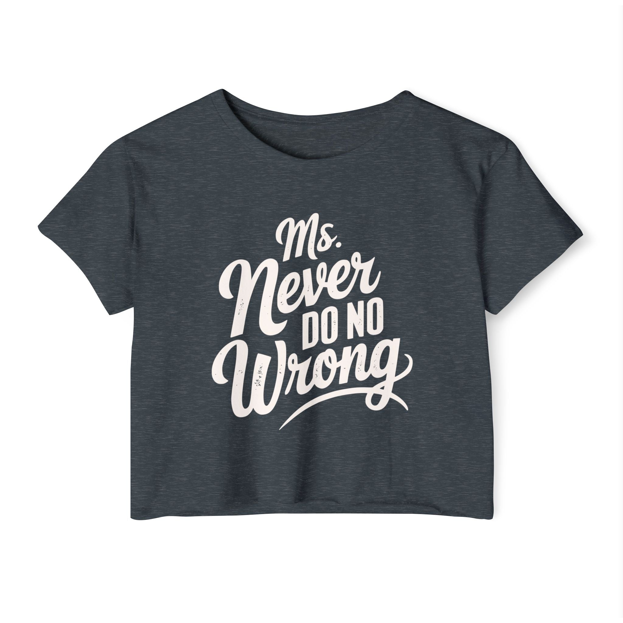 Crop Top Never Do No Wrong Shirt, Boho Vibes Tee, Music Festival Clothing, Summer Concert Attire, Women's Casual Outfit - Sunlit Funlit | Graphic Tees for Country Concert Addicts