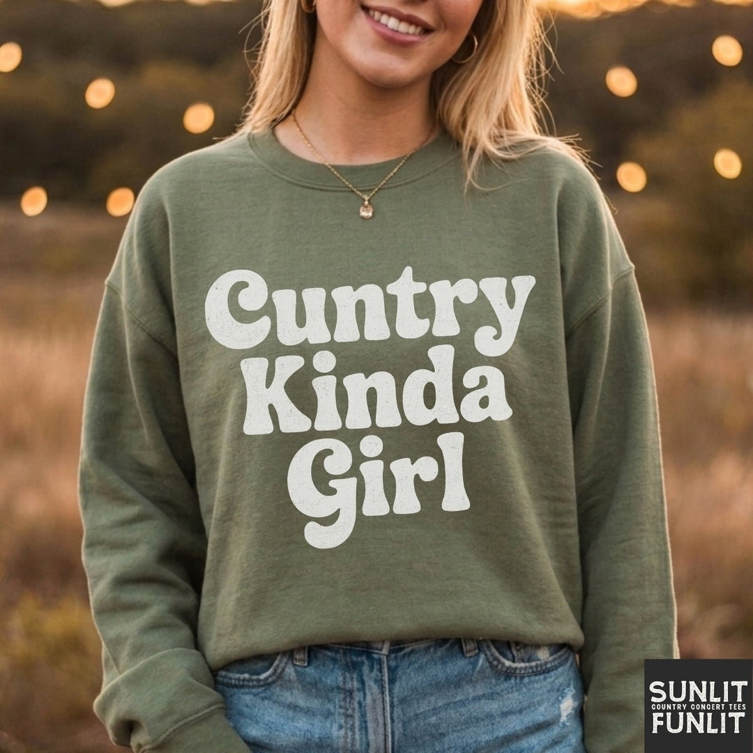 Cuntry Kinda Girl Sweatshirt
