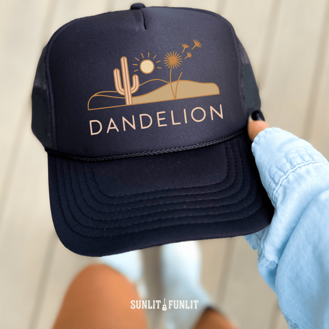 Dandelion Country Concert Trucker Hat - Sunlit Funlit