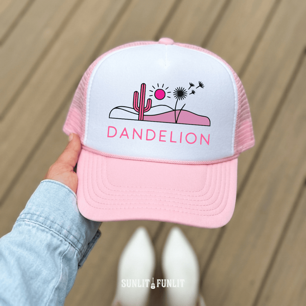 Dandelion Country Concert Trucker Hat - Sunlit Funlit