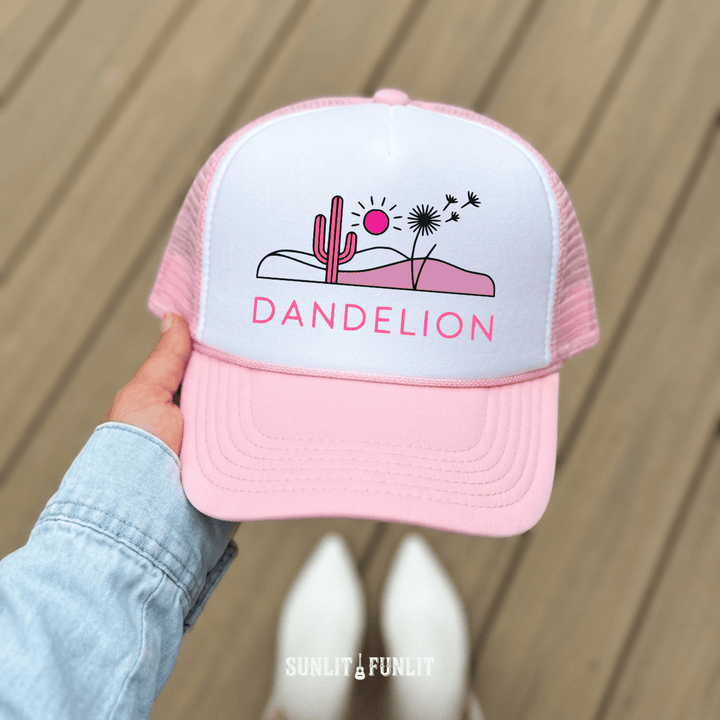 Dandelion Country Concert Trucker Hat - Sunlit Funlit