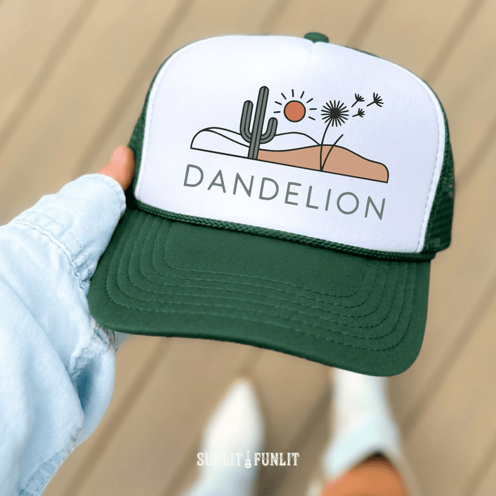 Dandelion Country Concert Trucker Hat - Sunlit Funlit