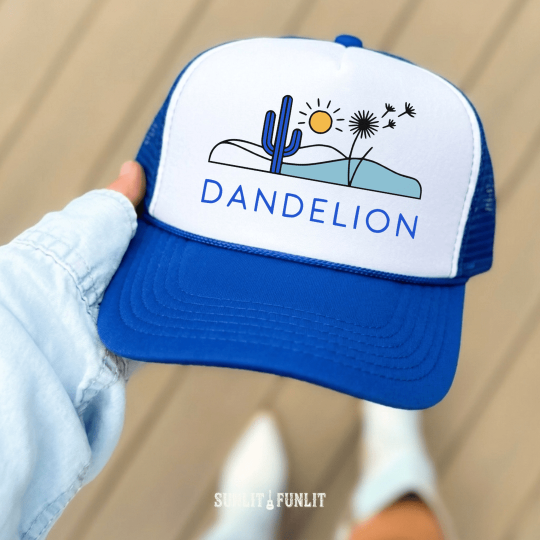 Dandelion Country Concert Trucker Hat - Sunlit Funlit