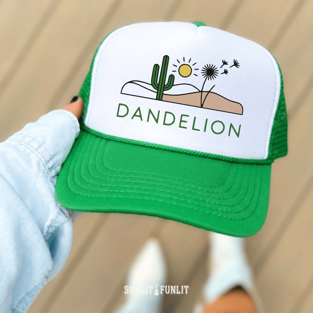 Dandelion Country Concert Trucker Hat - Sunlit Funlit