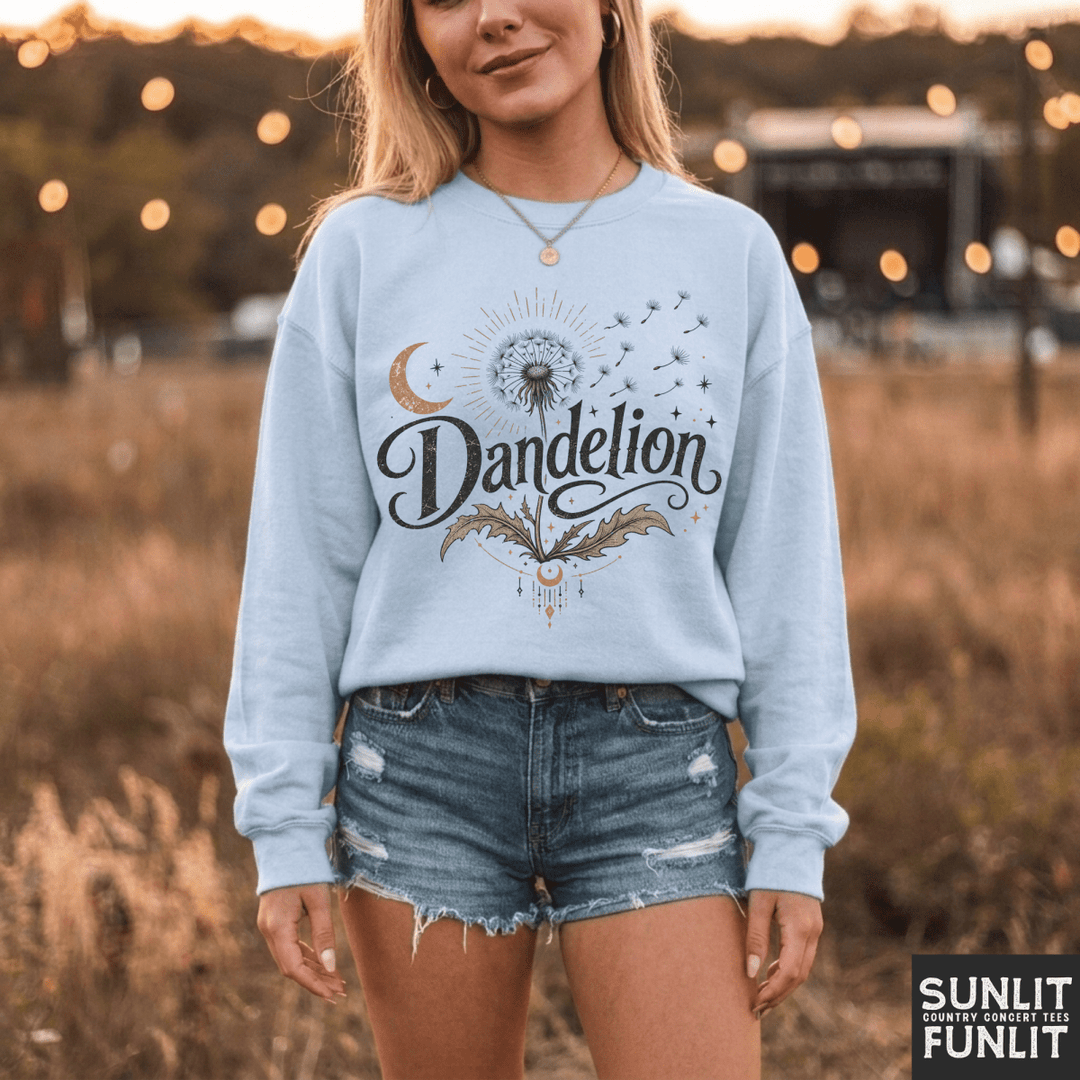 Dandelion Ella Fan Crewneck Sweatshirt