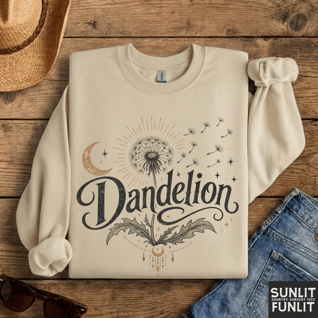 Dandelion Ella Fan Crewneck Sweatshirt