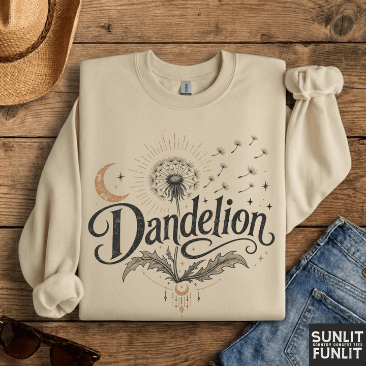 Dandelion Ella Fan Crewneck Sweatshirt