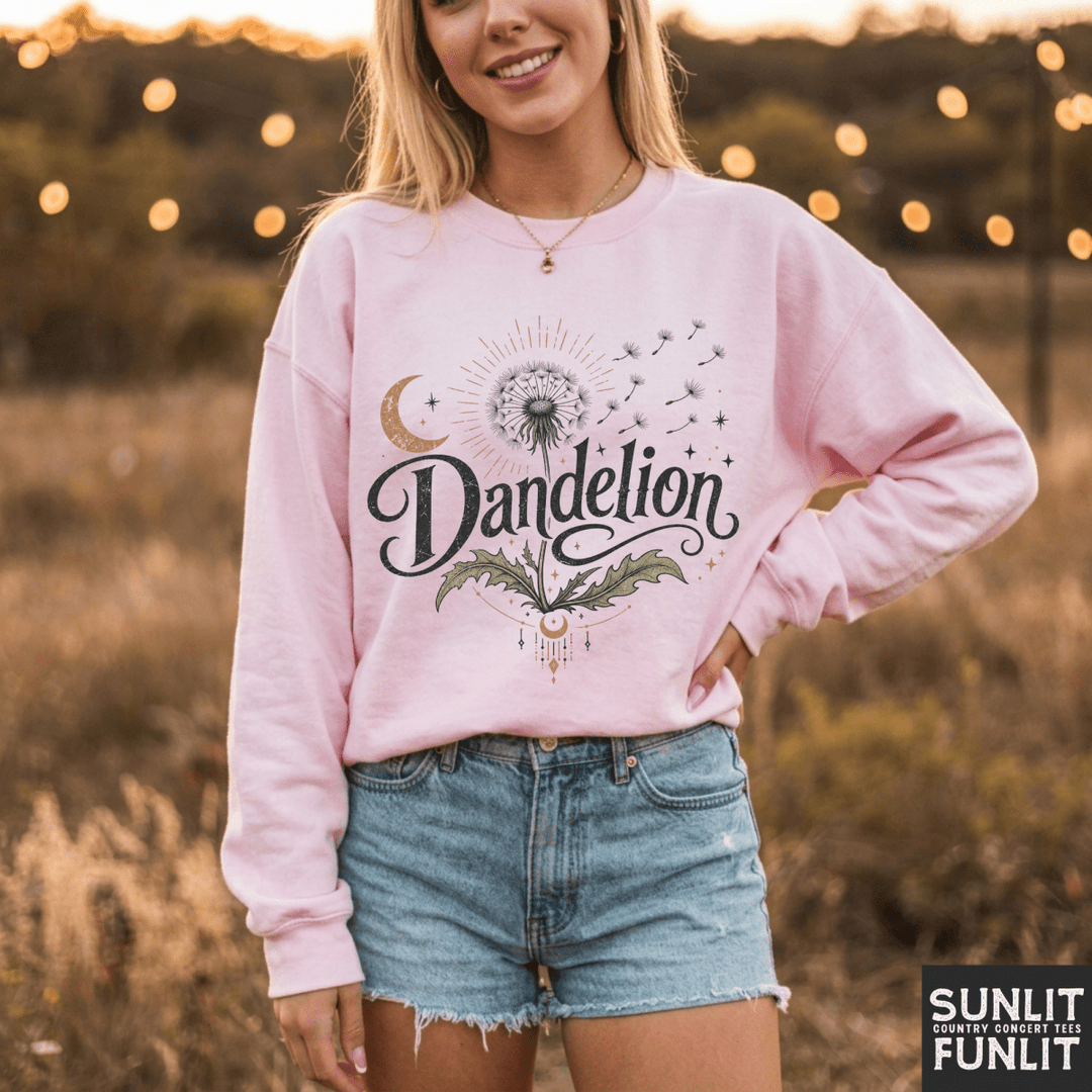 Dandelion Ella Fan Crewneck Sweatshirt