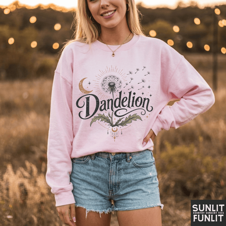 Dandelion Ella Fan Crewneck Sweatshirt