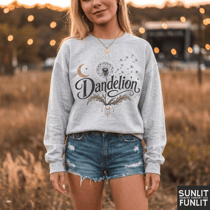 Dandelion Ella Fan Crewneck Sweatshirt