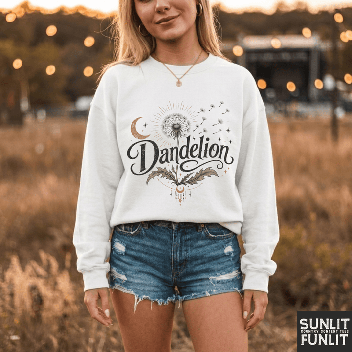 Dandelion Ella Fan Crewneck Sweatshirt