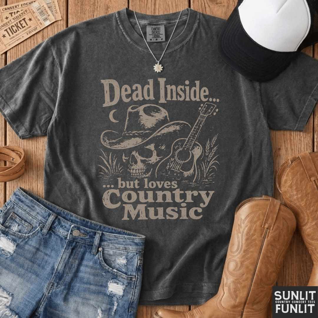 Dead Inside But Loves Country Tee