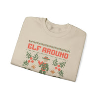 Thumbnail for Elf Around & Find Out Funny Christmas Sweater - Sunlit Funlit Country Music Tees