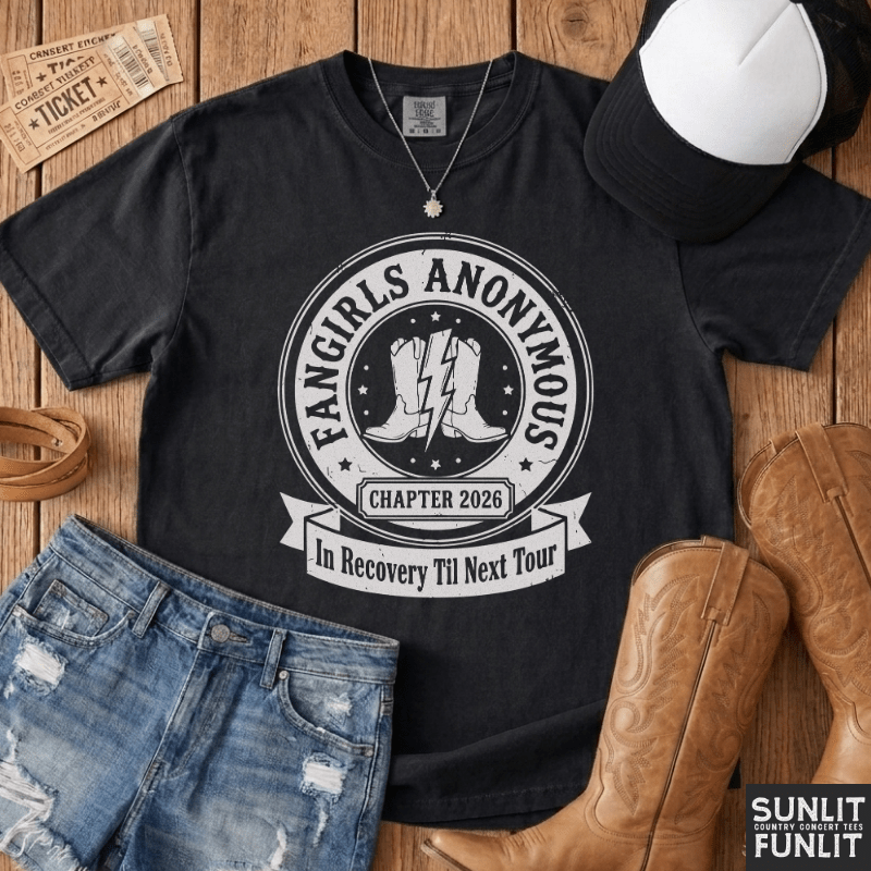 Fangirls Anonymous Concert Tee