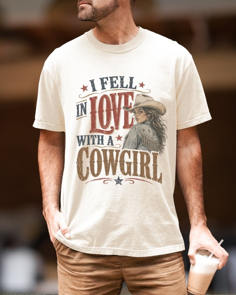 Fell In Love With A Cowgirl Tee