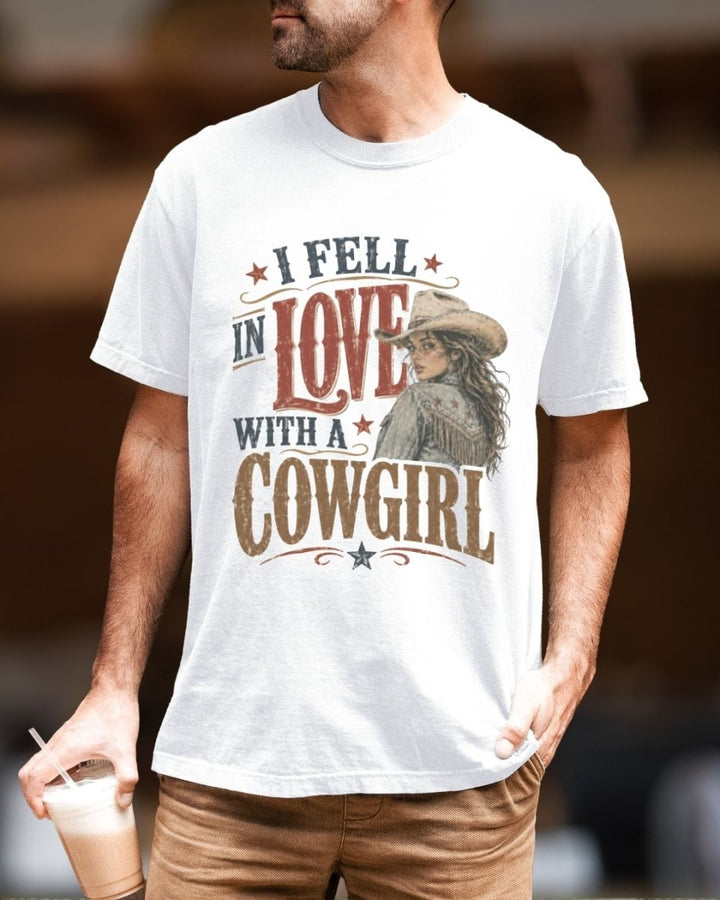 Fell In Love With A Cowgirl Tee