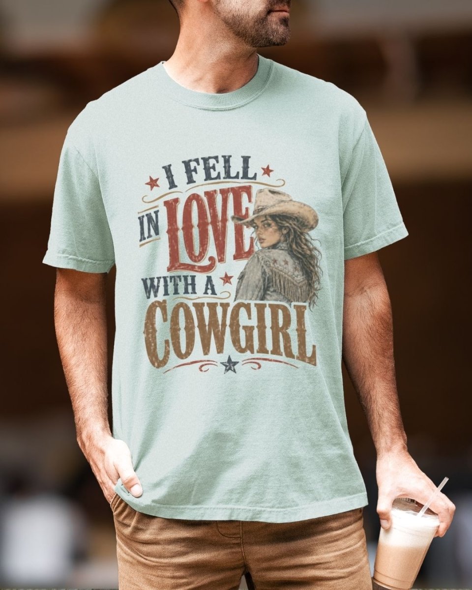 Fell In Love With A Cowgirl Tee